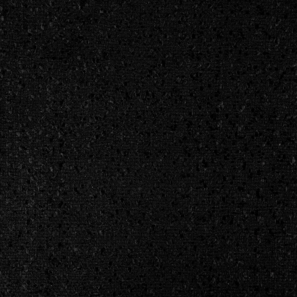 Tweed Wool Boucle Schwarz - Ribes y Casals