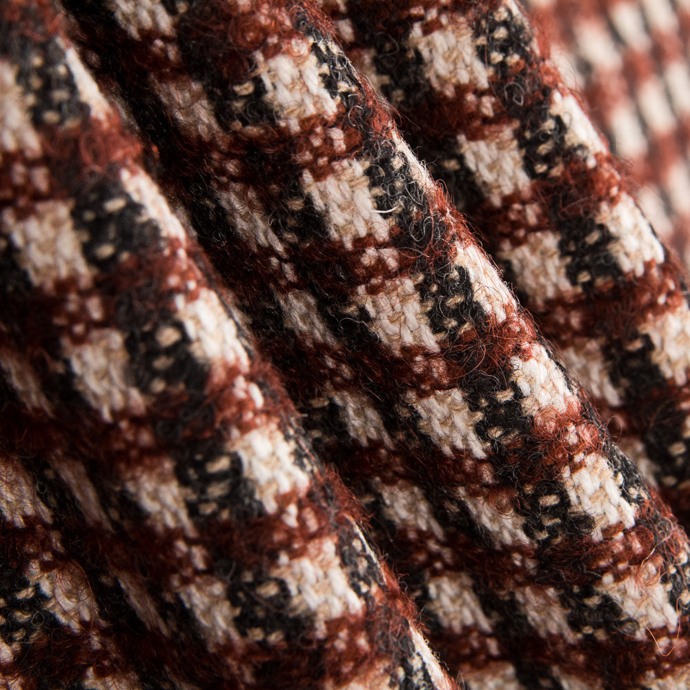 Tweed Wool Square Braun - Ribes y Casals