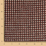 Tweed Wool Square Braun - Ribes y Casals