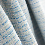 Tweed Lurex Hellblau - Ribes y Casals
