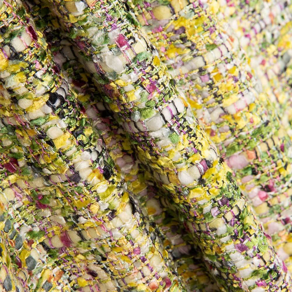 Chanel Grüner Viskose-Tweed - Ribes y Casals