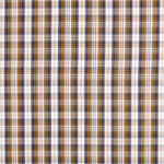 Khaki kariertes Hemd aus Twill - Ribes y Casals