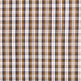 Khaki kariertes Hemd aus Twill - Ribes y Casals