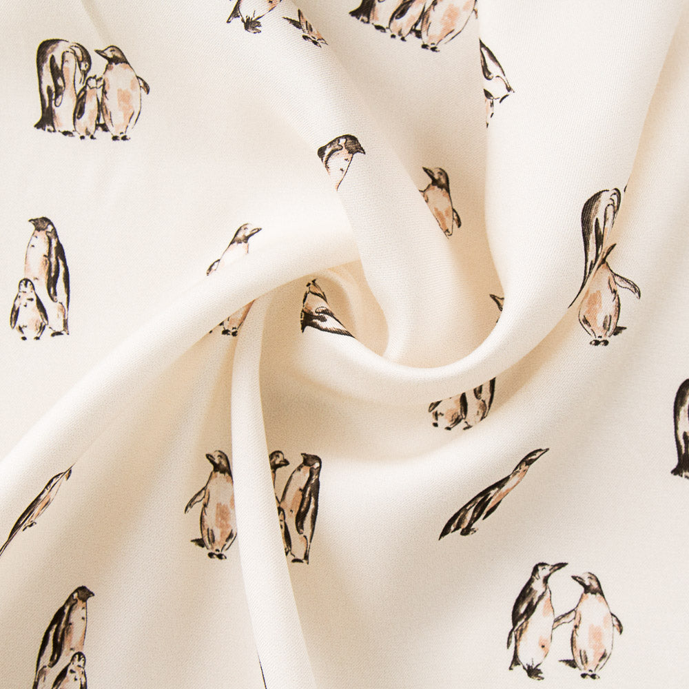 Twill Pinguine Ecru - Ribes y Casals