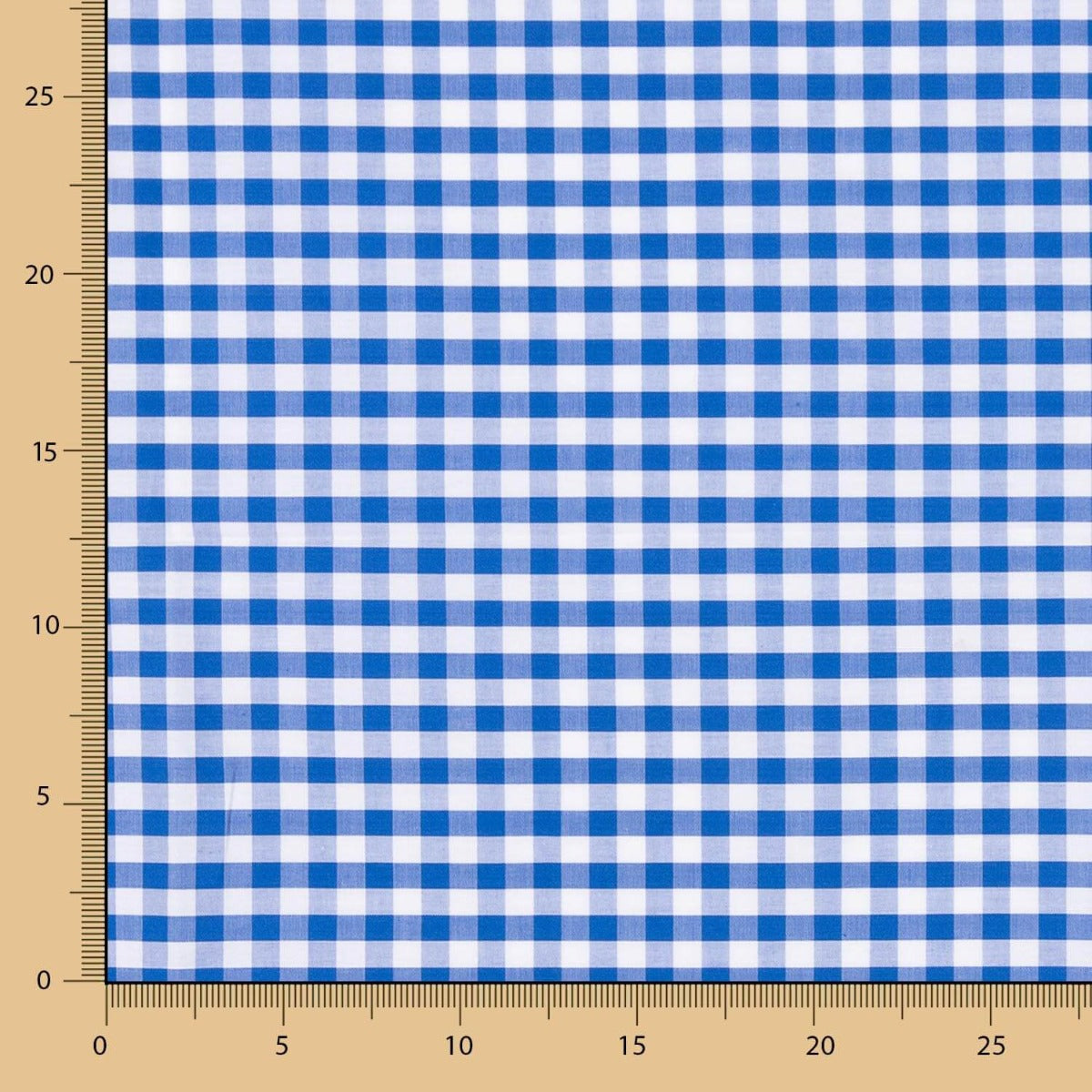 Baumwolle Maxi Square Baumwolle Blau - Ribes y Casals