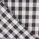 Seersucker Baumwolle Maxi Frame Schwarz - Ribes y Casals