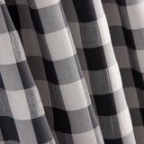 Seersucker Baumwolle Maxi Frame Schwarz - Ribes y Casals