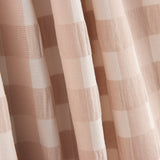 Seersucker Baumwolle Maxi Square Baumwolle Blassrosa - Ribes y Casals