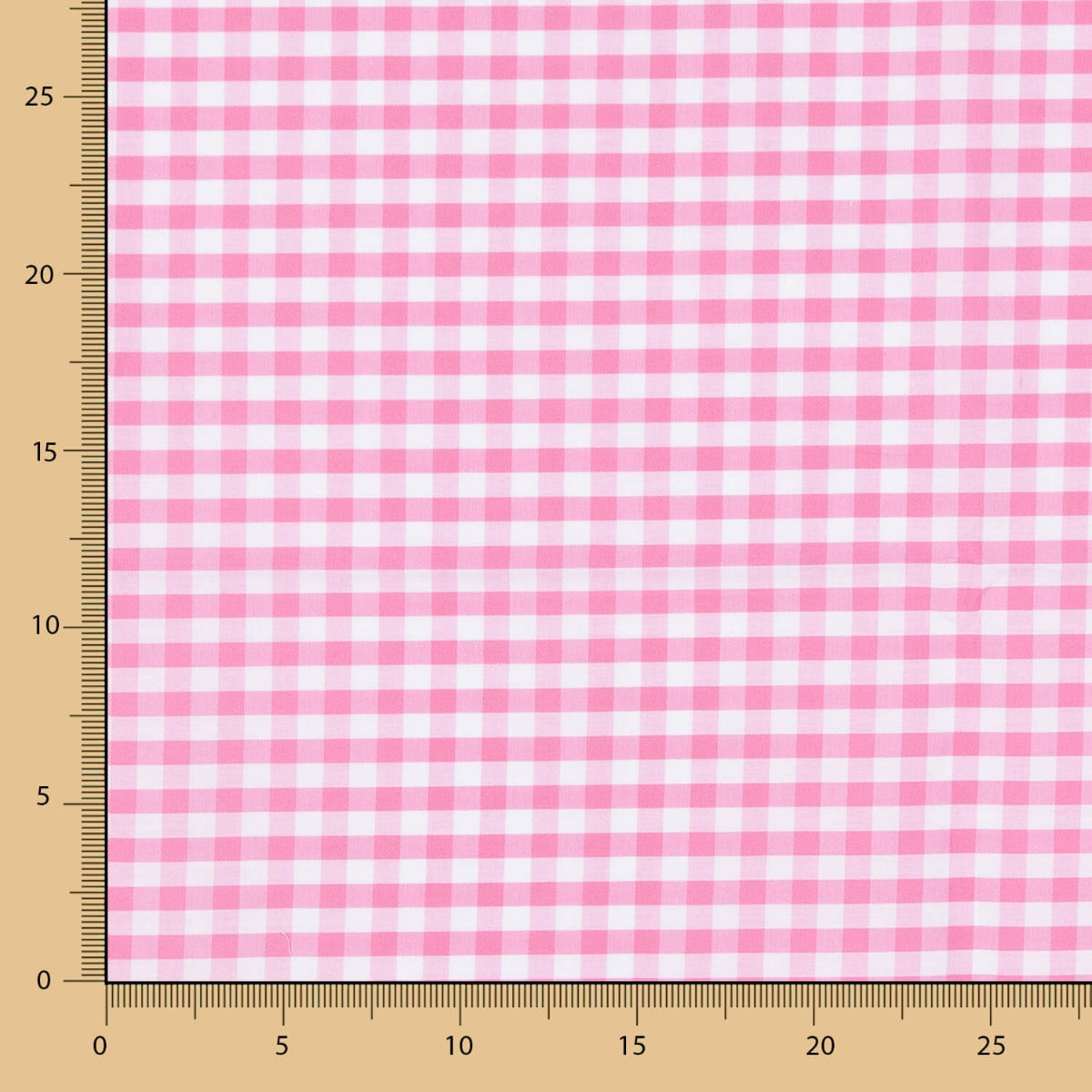 Baumwolle Maxi Square Baumwolle Hellrosa - Ribes y Casals