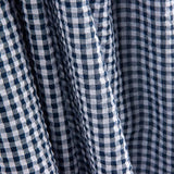 Vichy Seersuker Navy Plaids - Ribes y Casals