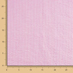 Vichy Seersuker Kariert Rosa - Ribes y Casals