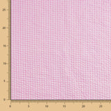 Vichy Seersuker Kariert Rosa - Ribes y Casals