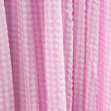 Vichy Seersuker Kariert Rosa - Ribes y Casals