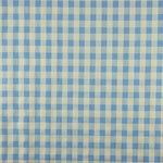 Baumwolle Seersucker Baumwolle Maxi Square Blau-Grün - Ribes y Casals