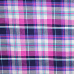 Viella Plaid Schwarz Fuchsia - Ribes y Casals