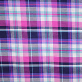 Viella Plaid Schwarz Fuchsia - Ribes y Casals