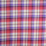 Viella Plaid Rot Flieder - Ribes y Casals