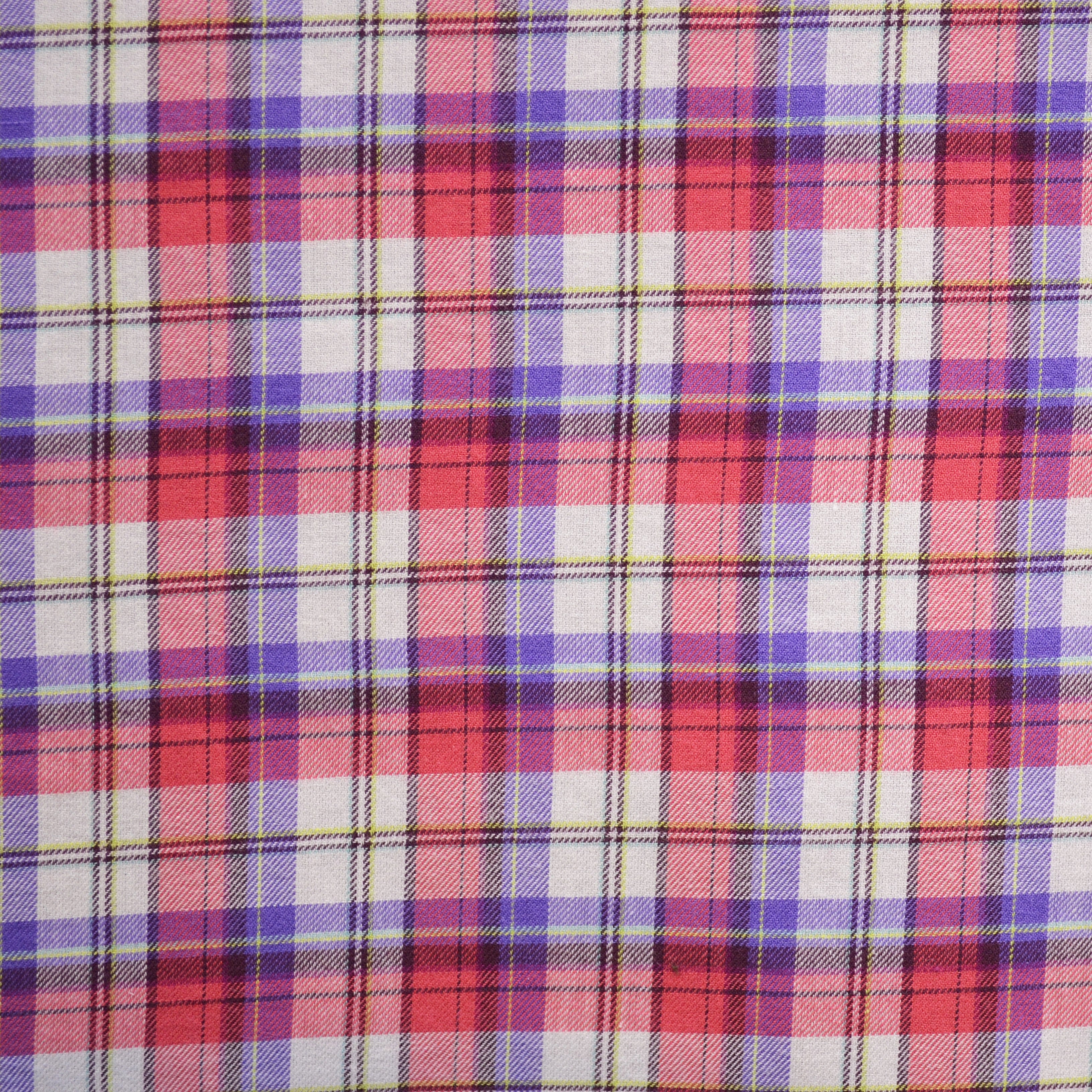 Viella Plaid Rot Flieder - Ribes y Casals
