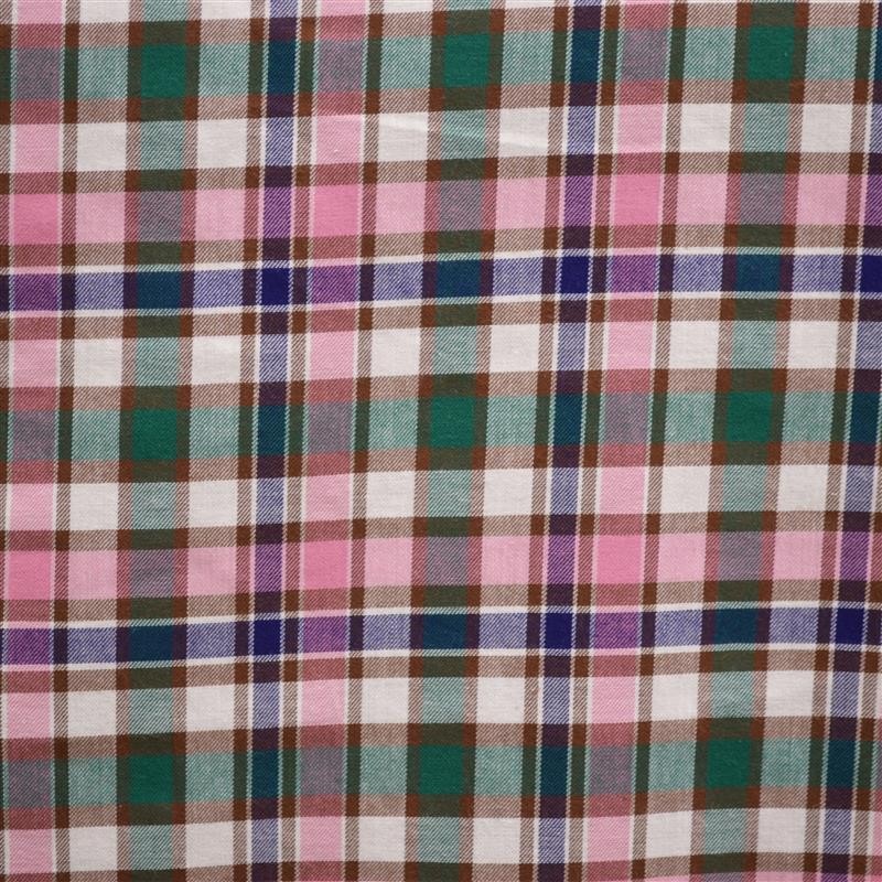 Viella Plaid Grün Rosa - Ribes y Casals
