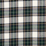 Viella Baumwolle Tartan Ecru Blau - Ribes y Casals