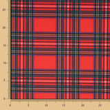 Viyela Baumwolle Tartan Rot - Ribes y Casals