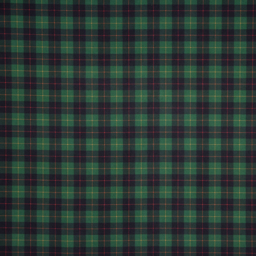 Viella Baumwolle Tartan Grün - Ribes y Casals
