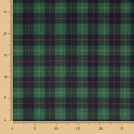 Viella Baumwolle Tartan Grün - Ribes y Casals