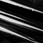 Vinyl-Latex-Lycra-Reststücke – schwarz – verschiedene Maße x Breite 140 cm - Ribes y Casals