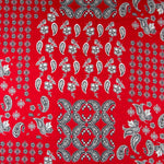 Rote Kaschmir-Viskose - Ribes y Casals