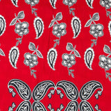 Rote Kaschmir-Viskose - Ribes y Casals