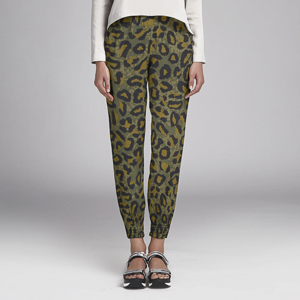 Militär-Leopard-Krepp Viskose-Krepp - Ribes y Casals