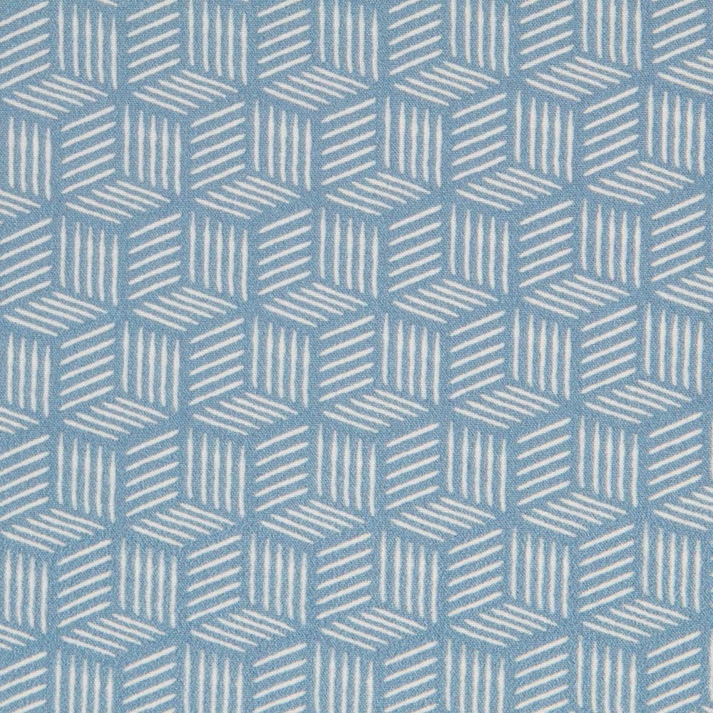 Viskosewürfel Blau Denim - Ribes y Casals