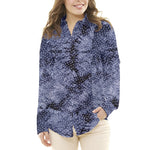 Viskose Denim Spirale Marine - Ribes y Casals