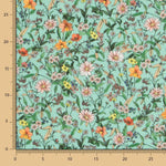 Viskose bedruckt Botanical Mint - Ribes y Casals