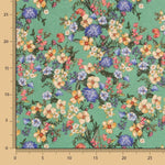 Bedruckte Viskose Botanical Green - Ribes y Casals