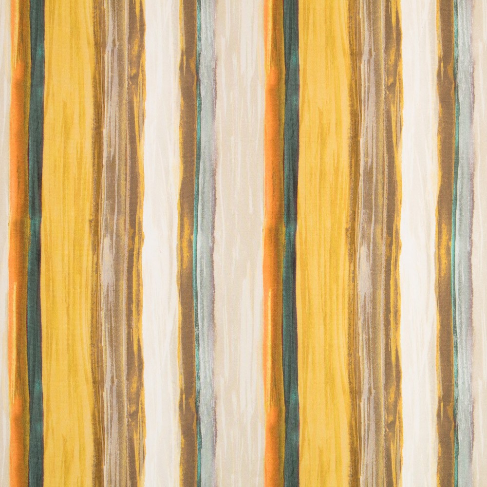 Bedruckte Viskose Gestreiftes Öl - Ribes y Casals