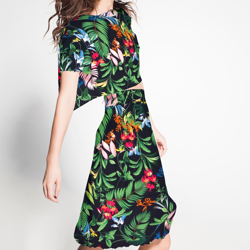 Viskose Exotic Navy - Ribes y Casals