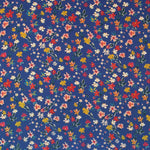 Viskose Floral Blau - Ribes y Casals