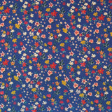 Viskose Floral Blau - Ribes y Casals
