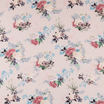 Viskose Floral Hellrosa - Ribes y Casals