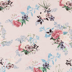 Viskose Floral Hellrosa - Ribes y Casals