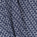 Marineblau Geometrisch Viskose - Ribes y Casals