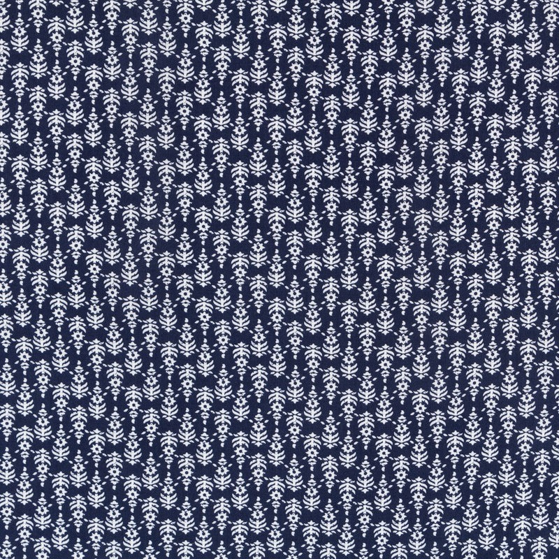 Marineblau Geometrisch Viskose - Ribes y Casals