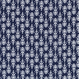 Marineblau Geometrisch Viskose - Ribes y Casals