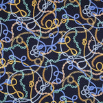 Viskose Hermés Mitternachtsblau - Ribes y Casals