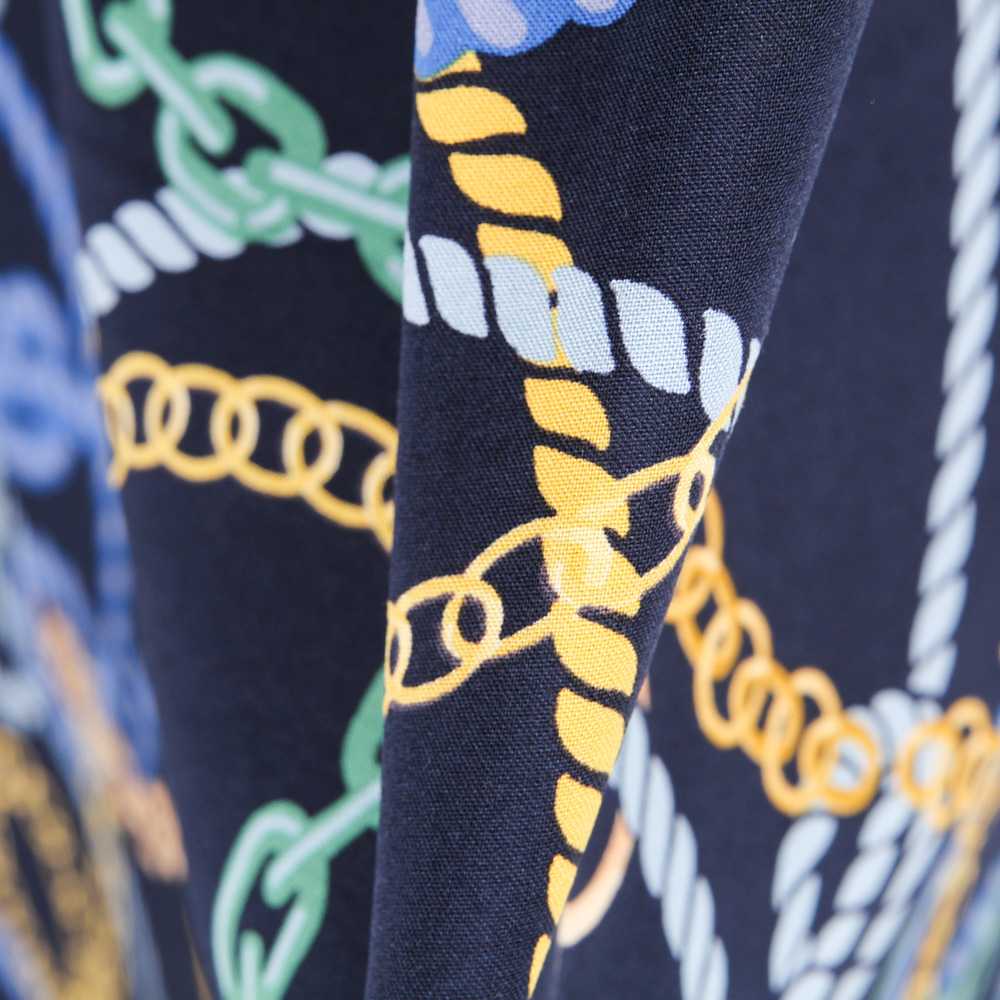 Viskose Hermés Mitternachtsblau - Ribes y Casals