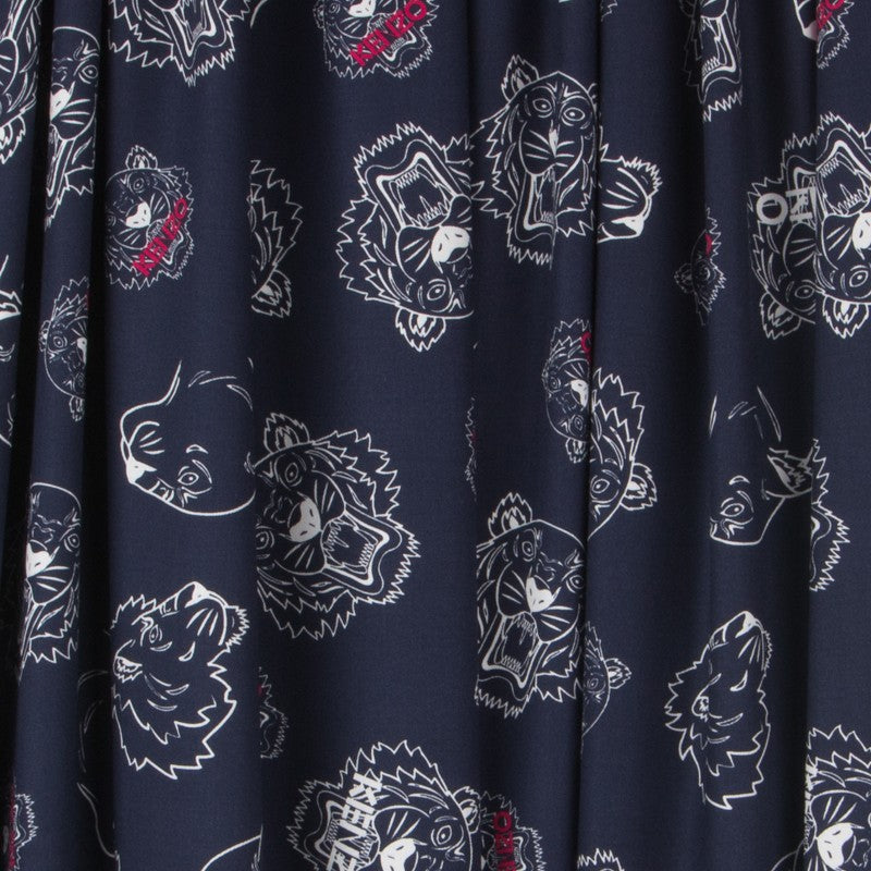 Kenzo Löwe Viskose Blau - Ribes y Casals