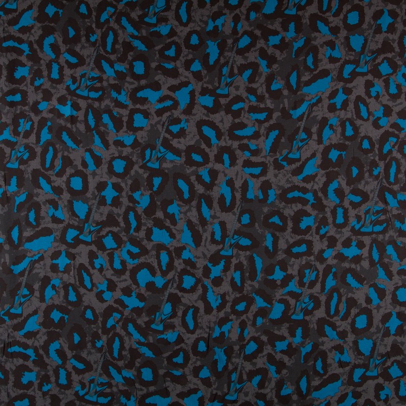 Blauer Leopard Viskose - Ribes y Casals