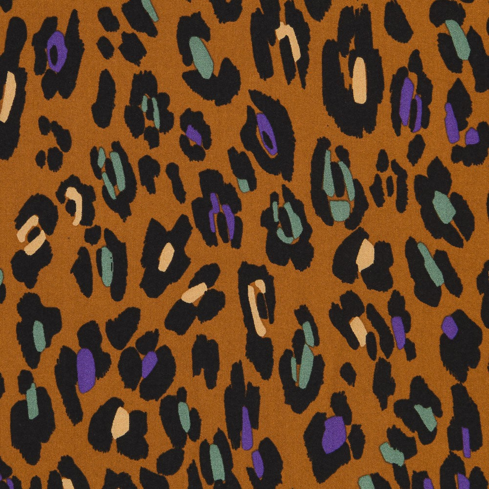 Viskose Leopard Braun - Ribes y Casals