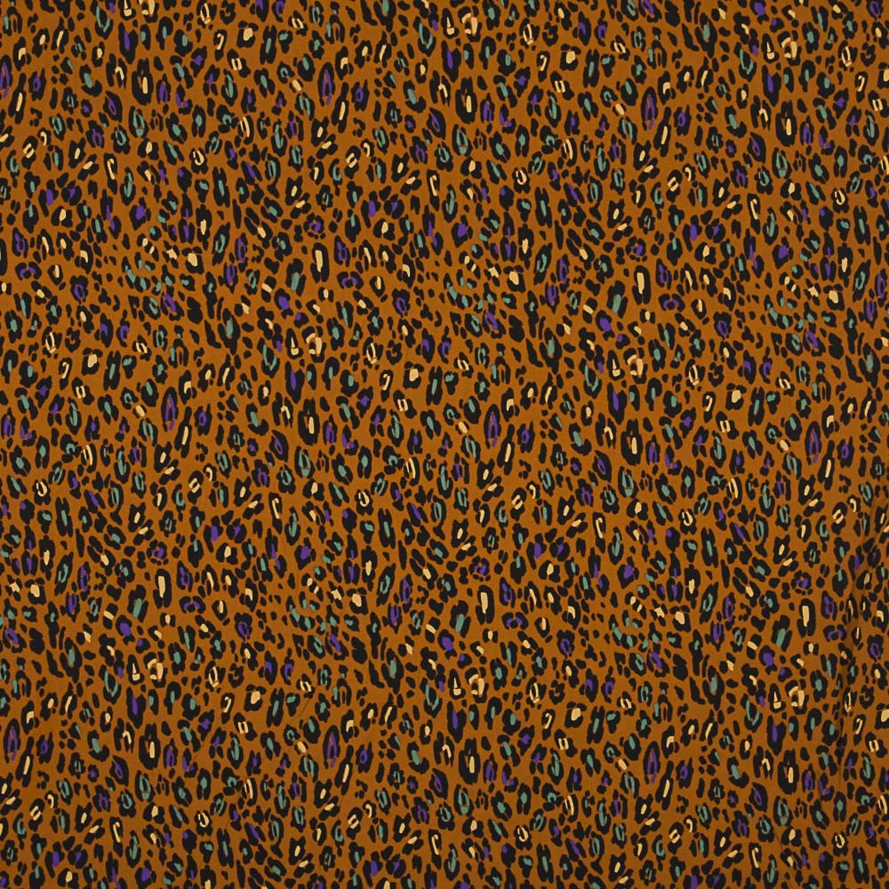 Viskose Leopard Braun - Ribes y Casals